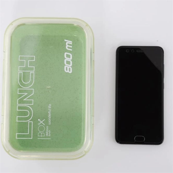 800ml Rectangle Wheat Straw Fiber Lunchbox