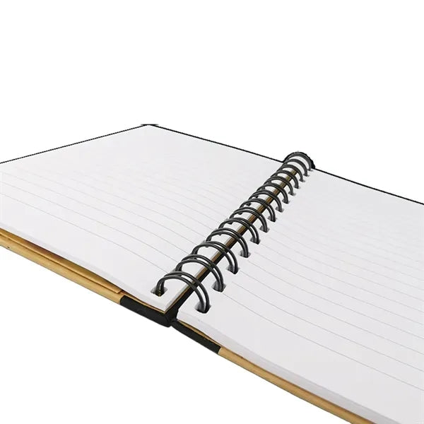 Kraft Paper Notebook With Solar Powered Calculator