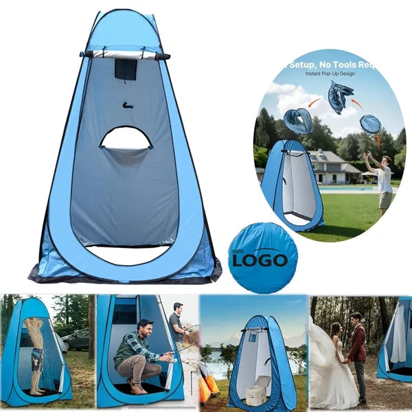 Portable outdoor Pop Up Shower Tent Bathroom Camping toilet