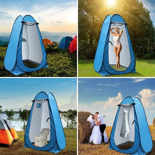 Portable outdoor Pop Up Shower Tent Bathroom Camping toilet