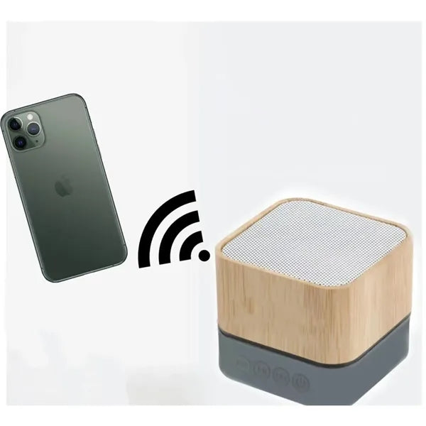 Bamboo Wireless Bluetooth Speaker Outdoor Mini Subwoofer