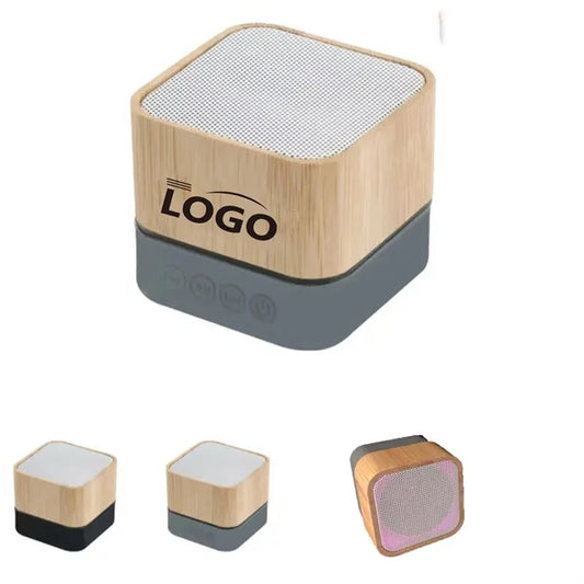 Bamboo Wireless Bluetooth Speaker Outdoor Mini Subwoofer