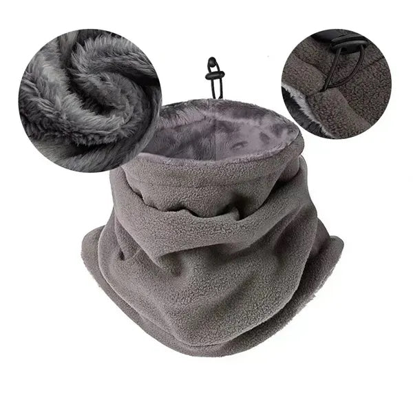 Thermal Fleece Velvet-Lined Neck Warmer