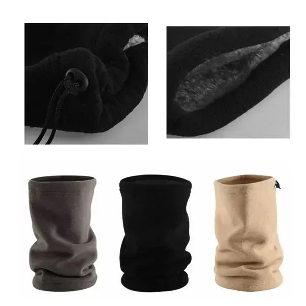 Thermal Fleece Velvet-Lined Neck Warmer