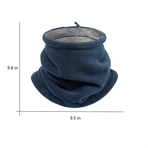 Thermal Fleece Velvet-Lined Neck Warmer