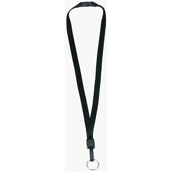 1/2" Breakaway Lanyard with Key Ring
