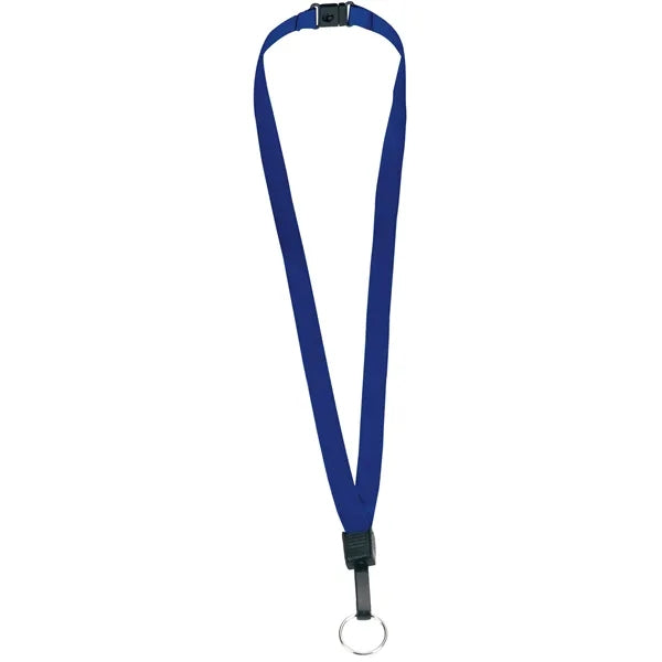 1/2" Breakaway Lanyard with Key Ring