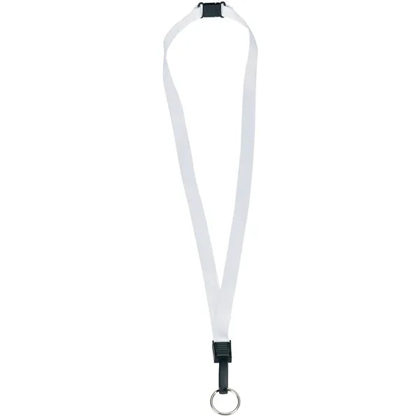 1/2" Breakaway Lanyard with Key Ring