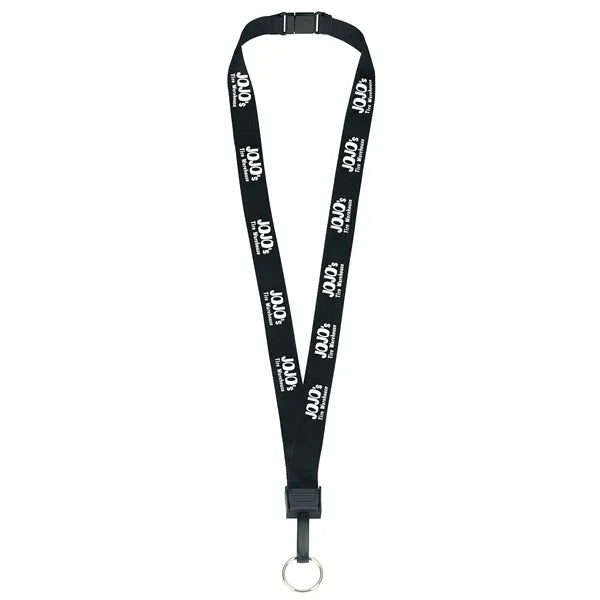 3/4" Breakaway Lanyard with Key Ring
