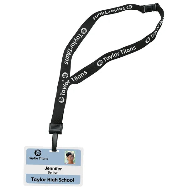 3/4" Breakaway Lanyard with Key Ring