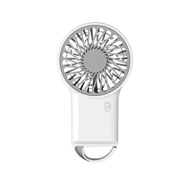 Handheld Foldable USB Mini Fan with Carabiner