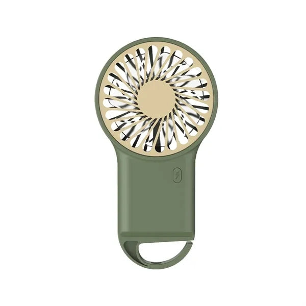 Handheld Foldable USB Mini Fan with Carabiner