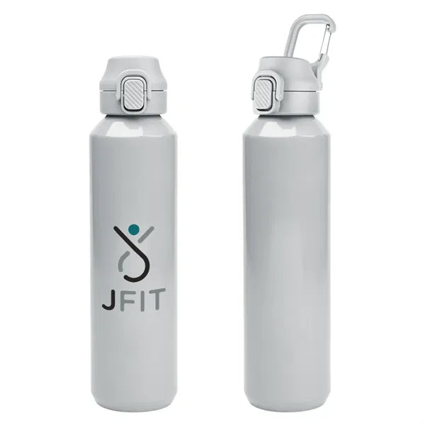 27 Oz. Travis Recycled Aluminum Bottle With Carabiner
