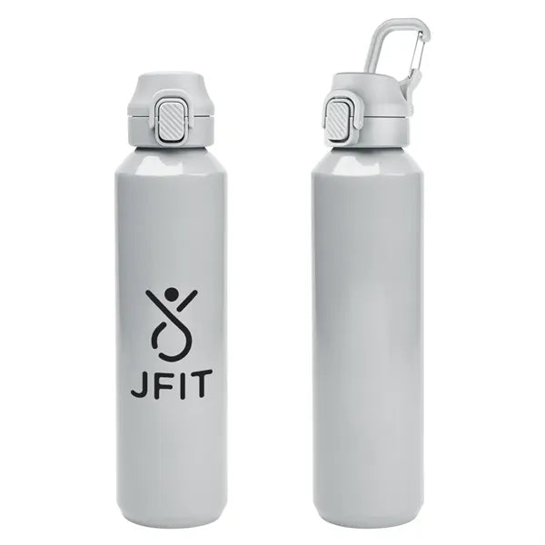 27 Oz. Travis Recycled Aluminum Bottle With Carabiner