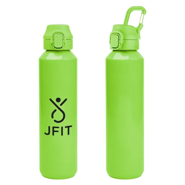 27 Oz. Travis Recycled Aluminum Bottle With Carabiner