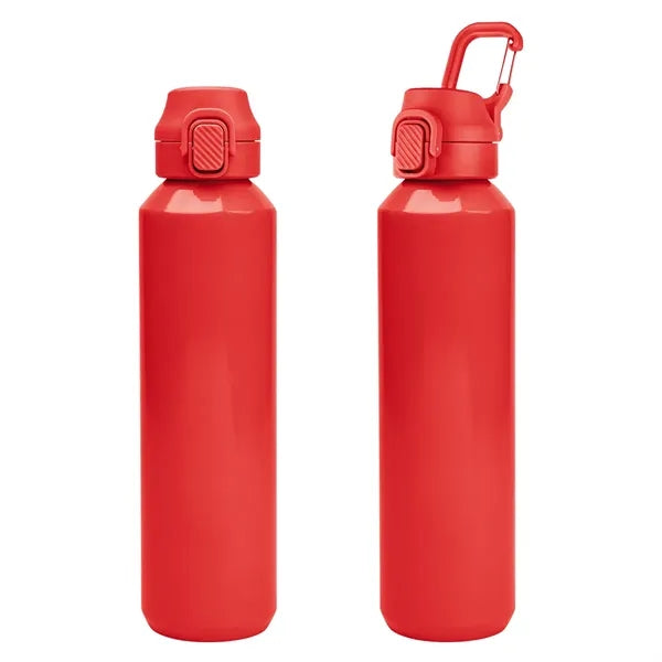 27 Oz. Travis Recycled Aluminum Bottle With Carabiner