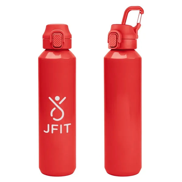 27 Oz. Travis Recycled Aluminum Bottle With Carabiner