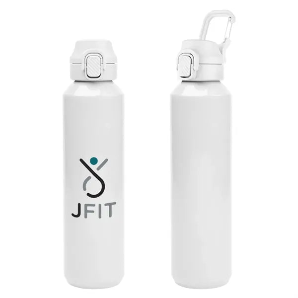 27 Oz. Travis Recycled Aluminum Bottle With Carabiner