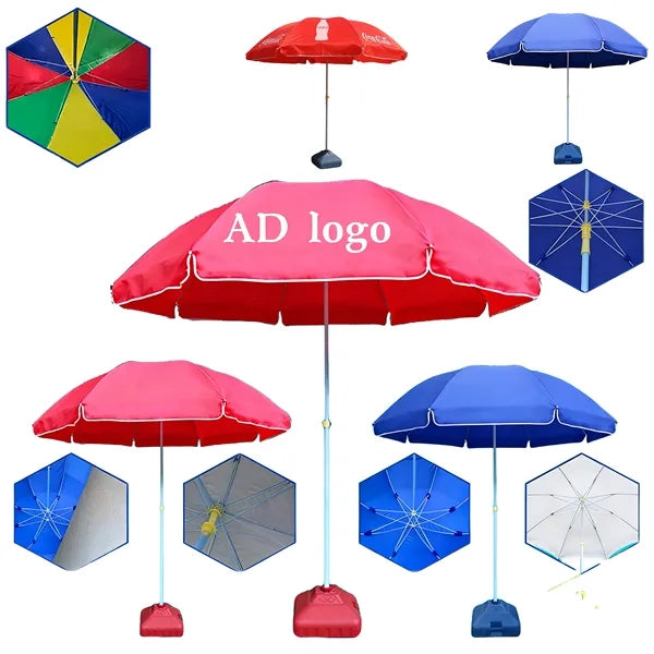 Large Commercial Umbrella for Outdoor Vending Advertising