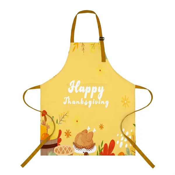 Full Length Sublimated Apron With Pouch