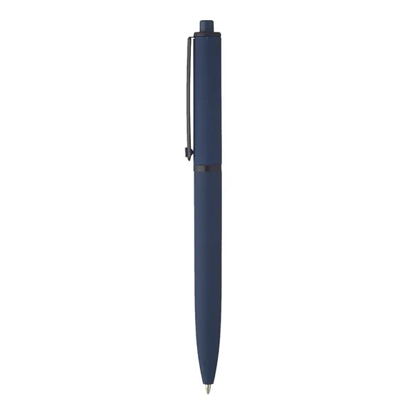 Solid Rubberized Plastic Ballpoint Pen