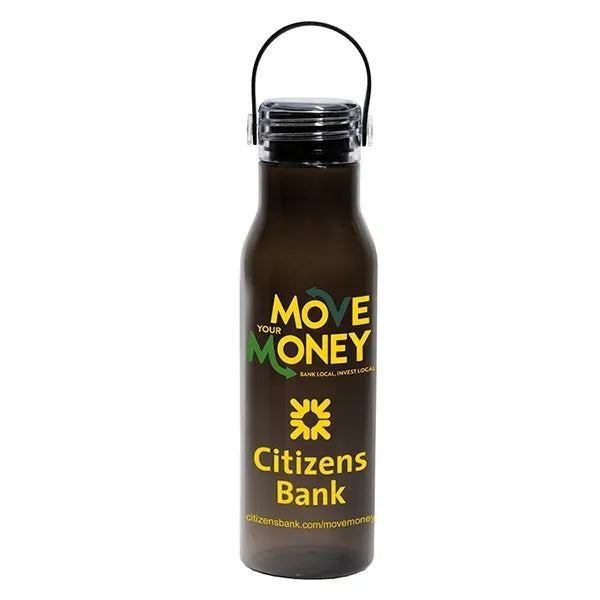 20 Oz. Recycled Bottle with Silicone Carry Strap