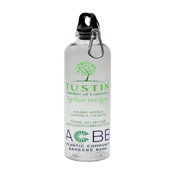 20 Oz. Recycled RPET Carabiner Bottle