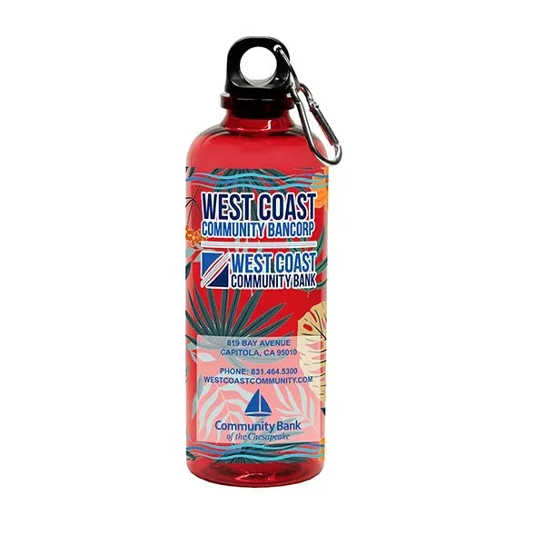 20 Oz. Recycled RPET Carabiner Bottle