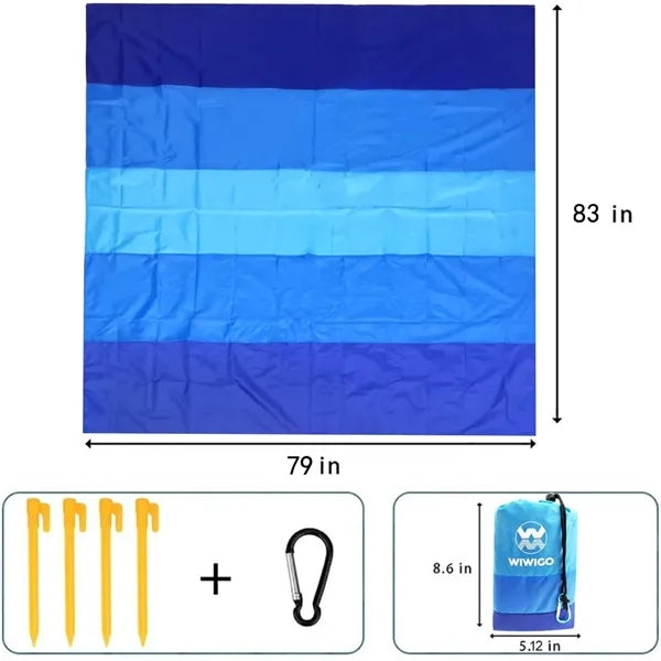 Beach Blanket Waterproof Sandproof Beach Mat