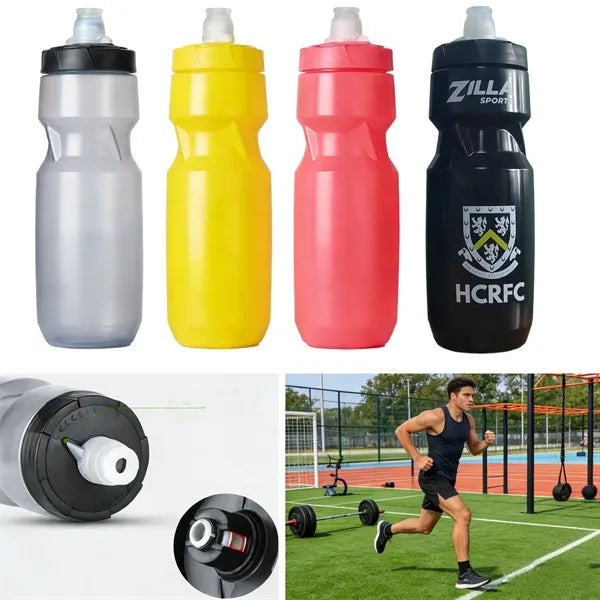 Logo BPA Free Squeeze Sport Bottle