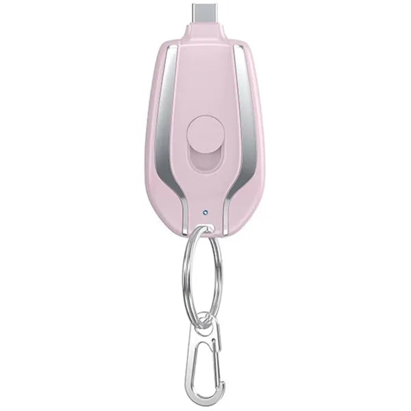 Mini Keychain Power Bank for iPhone 1500mAh