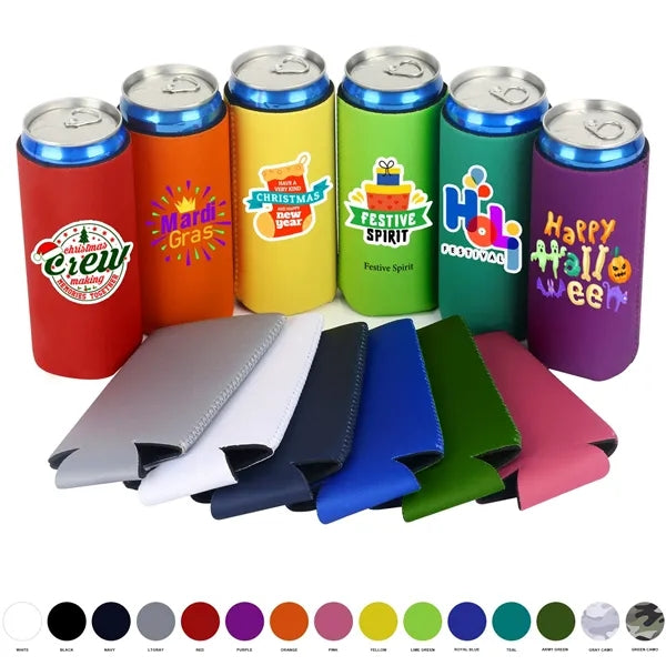 12Oz Slim Collapsible Can Cooler