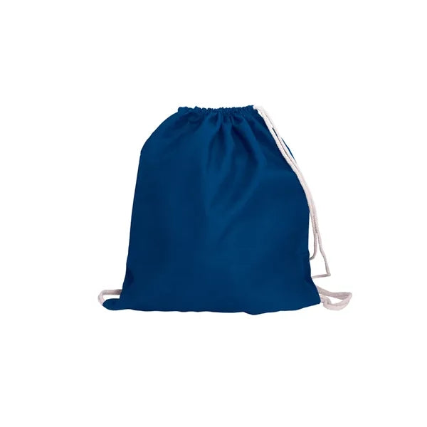 Cotton Drawstring Backpack