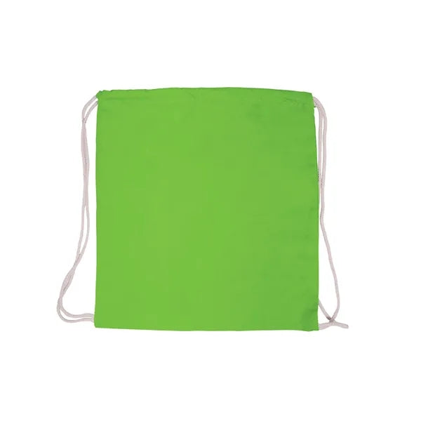 Cotton Drawstring Backpack