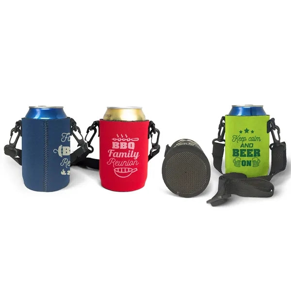 Neoprene Can With Strap Coolie
