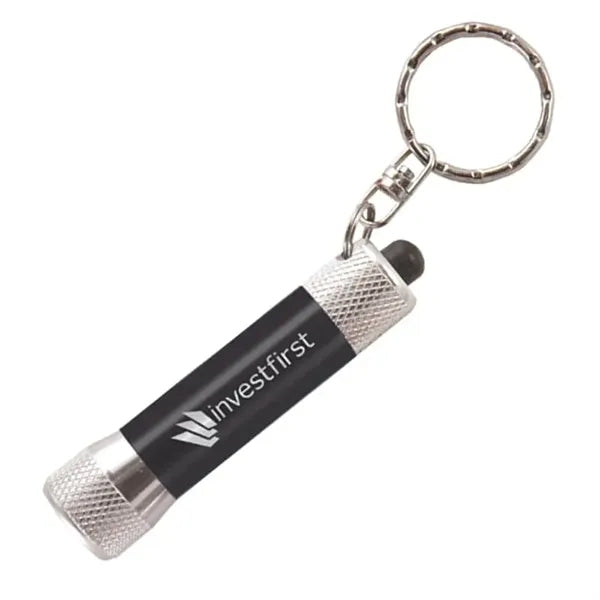 Chroma - Laser Engraved Metal LED Flashlight with Keyring
