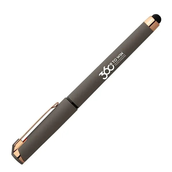 Islander Softy Rose Gold Gel Pen w/ Stylus