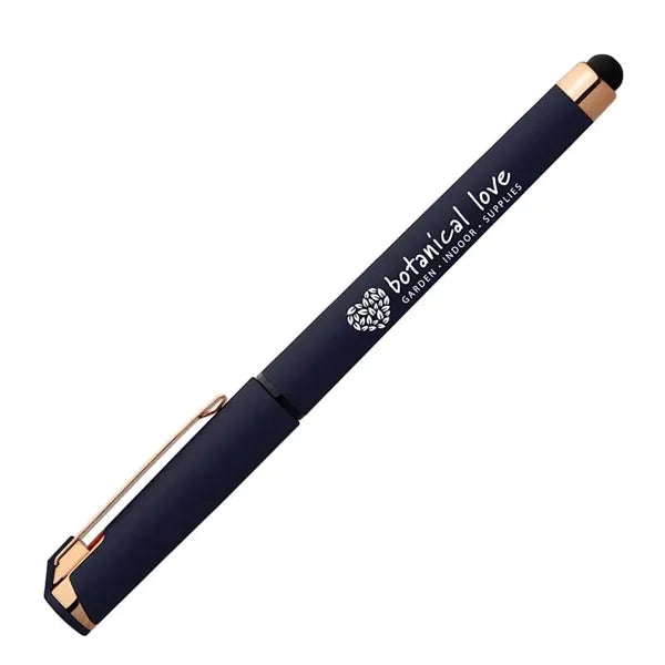 Islander Softy Rose Gold Gel Pen w/ Stylus