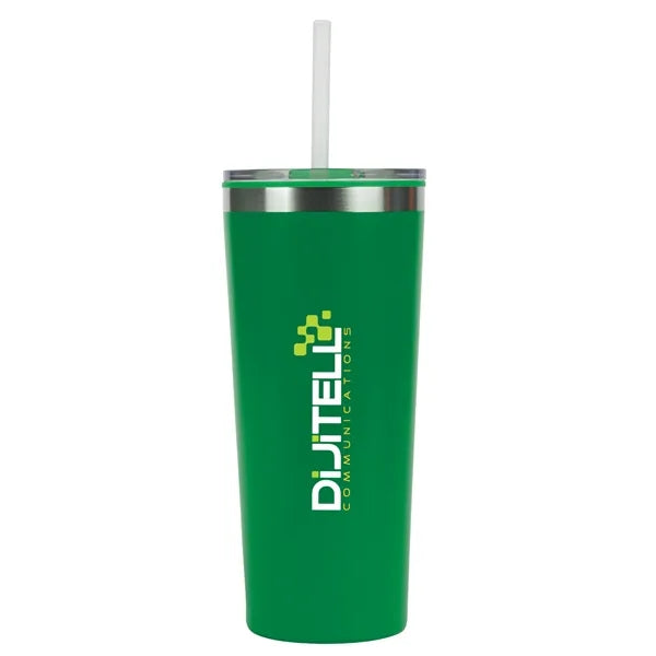 Bergen 24 oz. Steel/100% Recycled PP Liner Travel Tumbler
