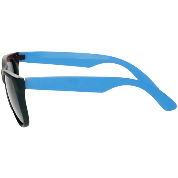 Two-Tone Stylish Plastic Sunglasses