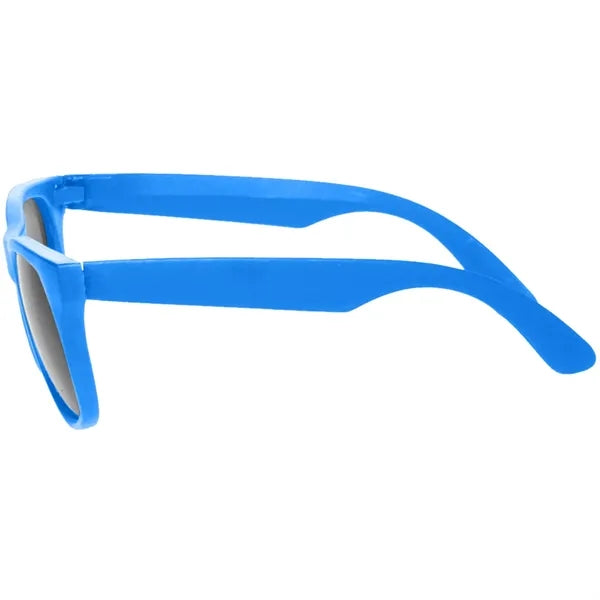Two-Tone Stylish Plastic Sunglasses