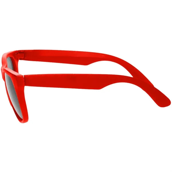 Two-Tone Stylish Plastic Sunglasses