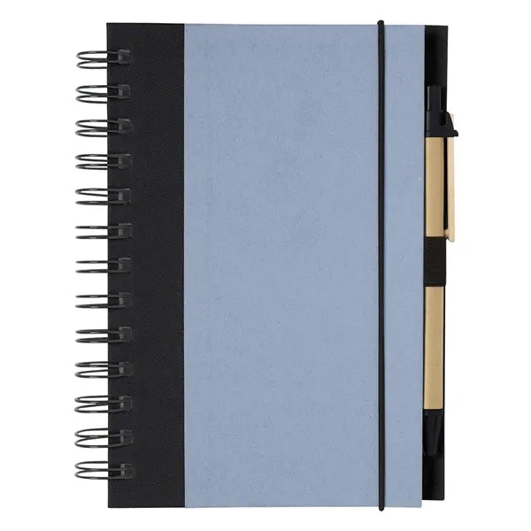 Eco-Inspired 5" X 7" Spiral Notebook & Pen
