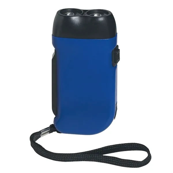 Grip-and-Squeeze Flashlight