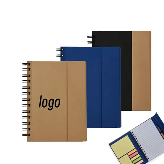 Eco-Friendly Journal With Sticky Notes