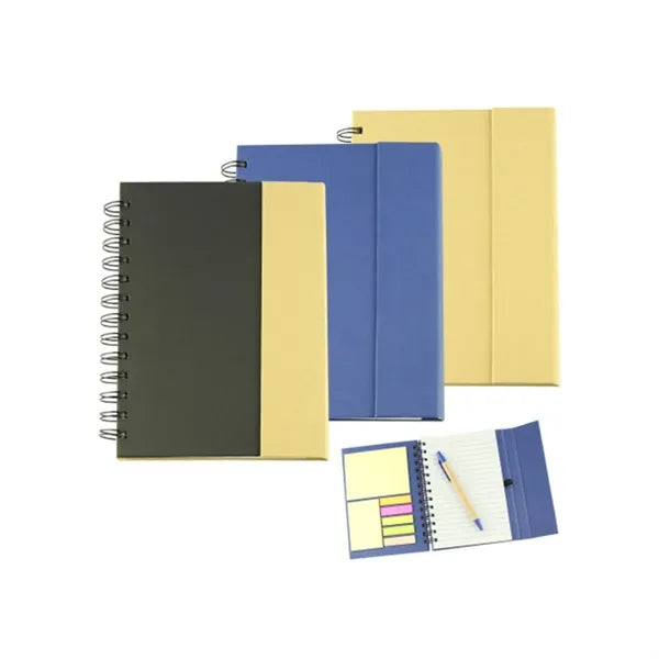Eco-Friendly Journal With Sticky Notes