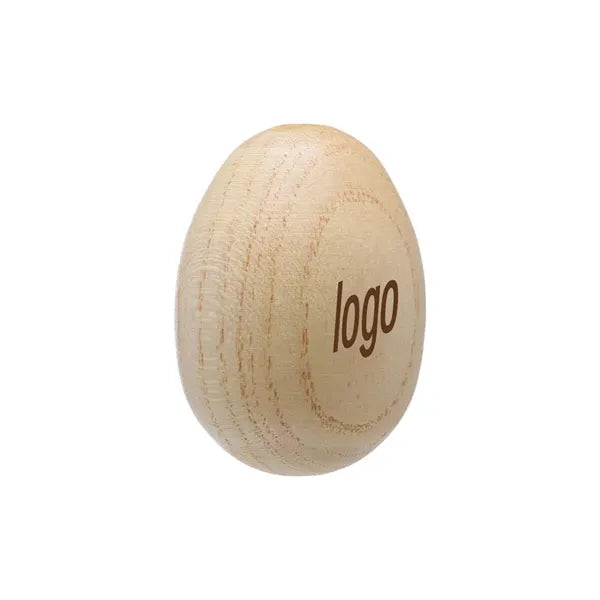Wood Egg Shaker