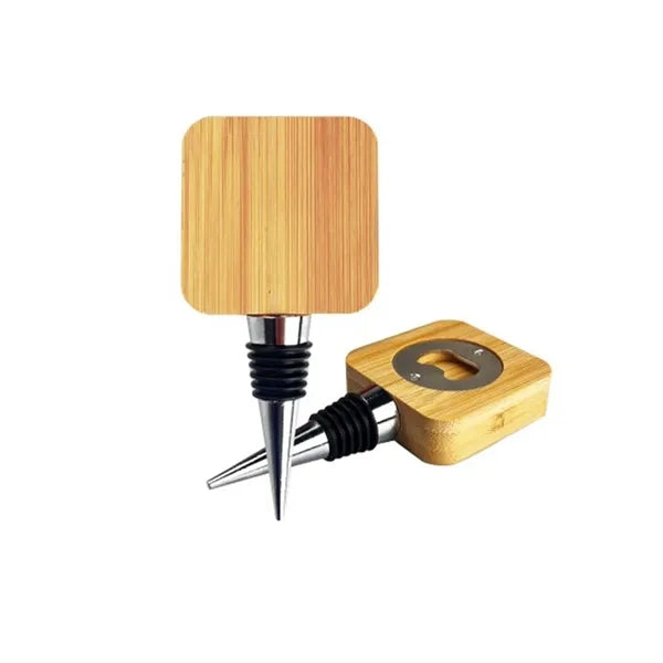 Bamboo Wine Bottle Stopper