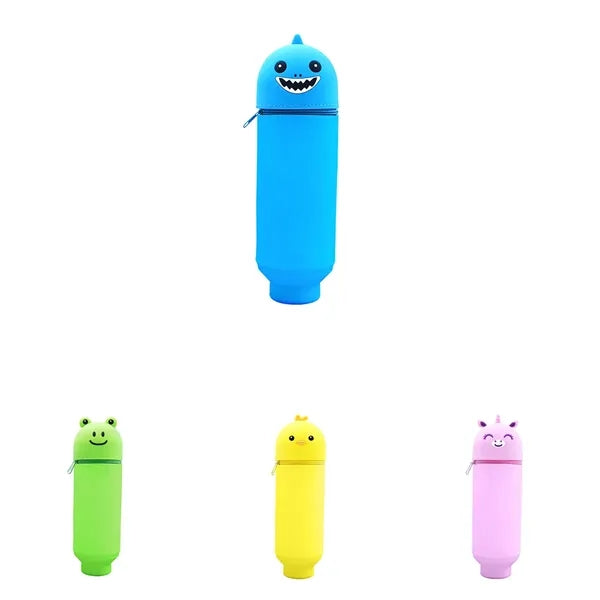Cute Animal Silicone Pencil Case