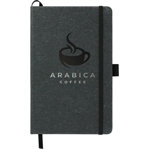 Recycled Leather Journal w/ Tip-In